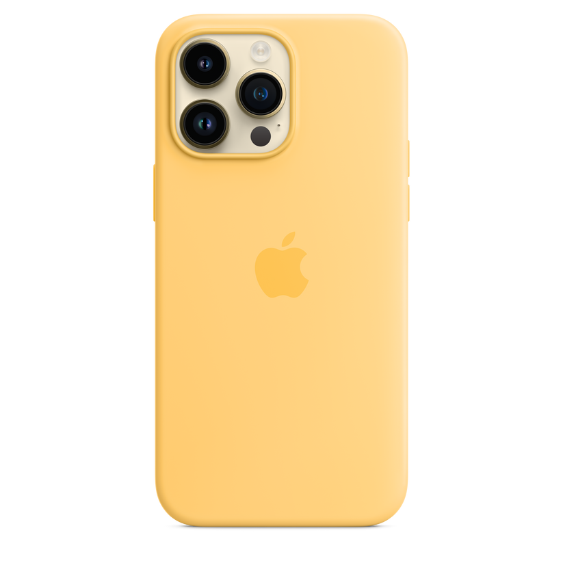 iPhone 14 Pro Max Silicone Case with MagSafe - Sunglow Get best offers for iPhone 14 Pro Max Silicone Case with MagSafe - Sunglow