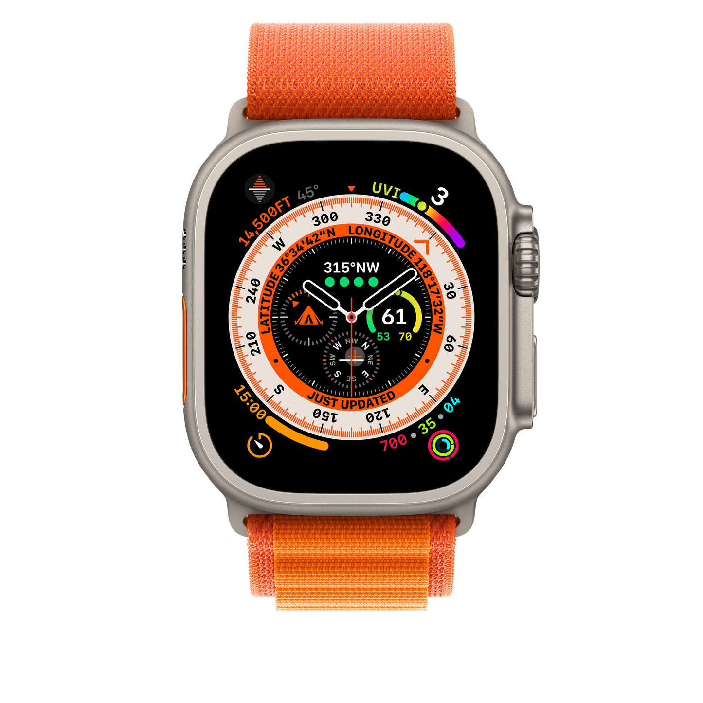 49mm Orange Alpine¬†Loop -¬†Medium