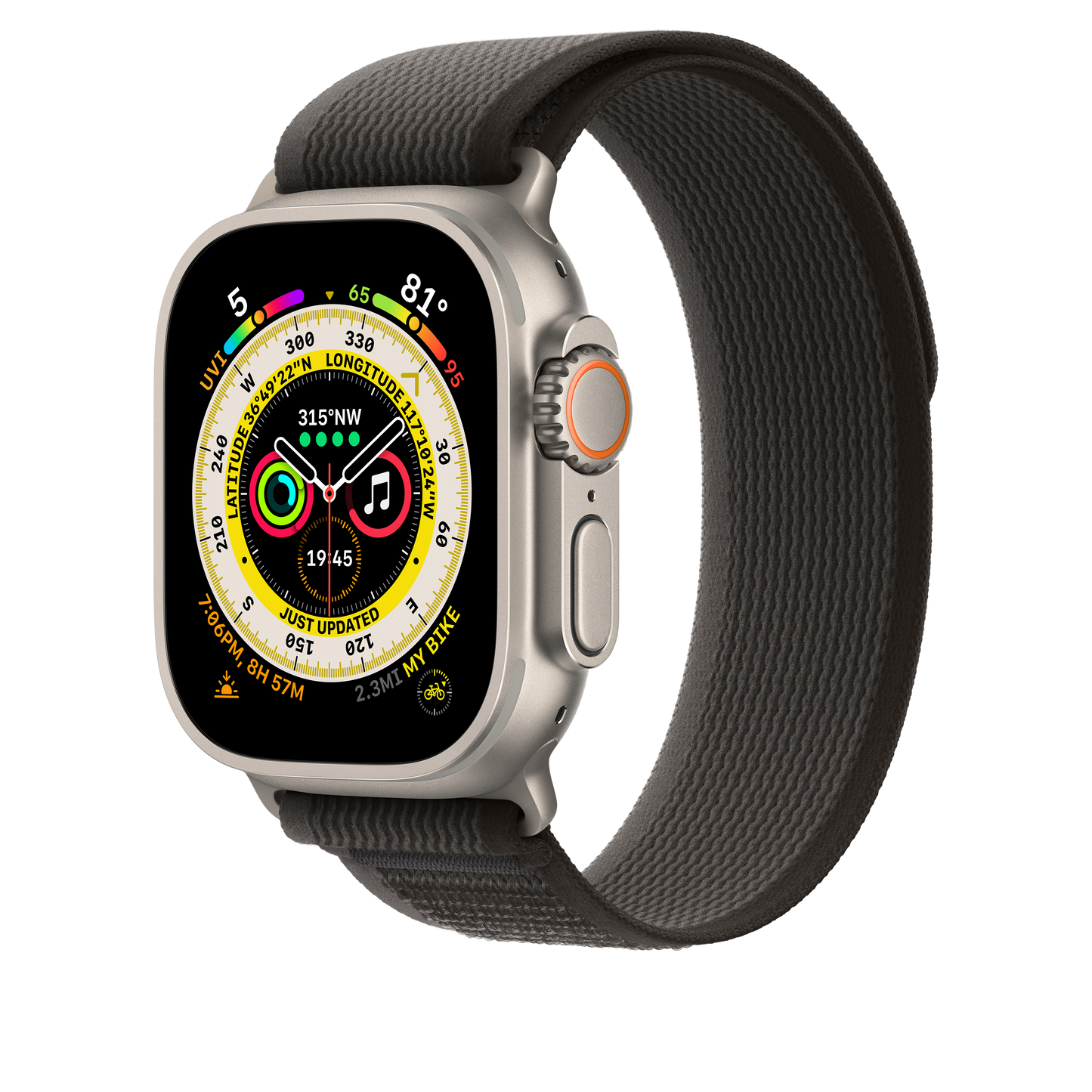 49mm Black/Grey Trail¬†Loop -¬†M/L