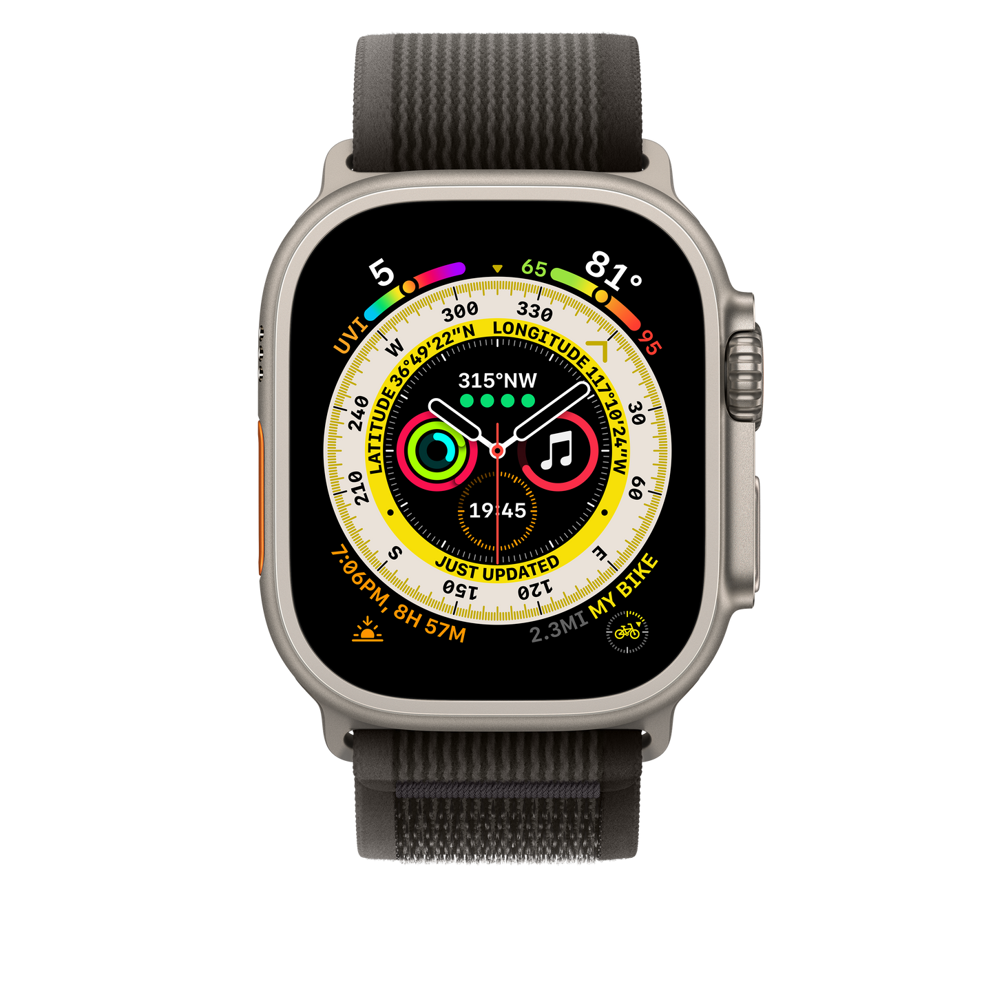 49mm Black/Grey Trail¬†Loop -¬†M/L