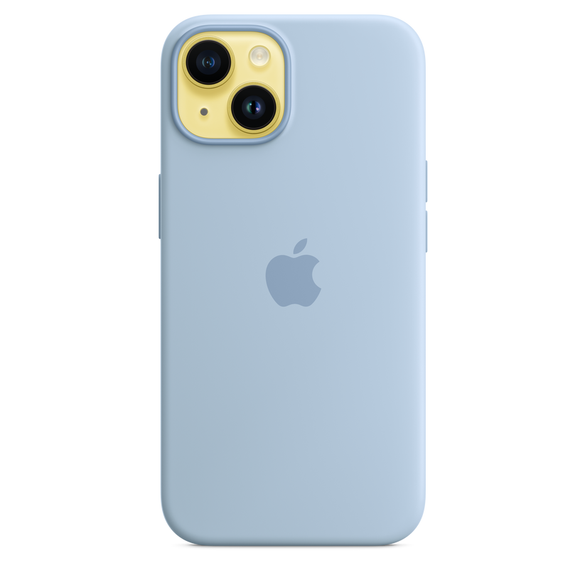 iPhone 14 Silicone Case with MagSafe - Sky Get best offers for iPhone 14 Silicone Case with MagSafe - Sky