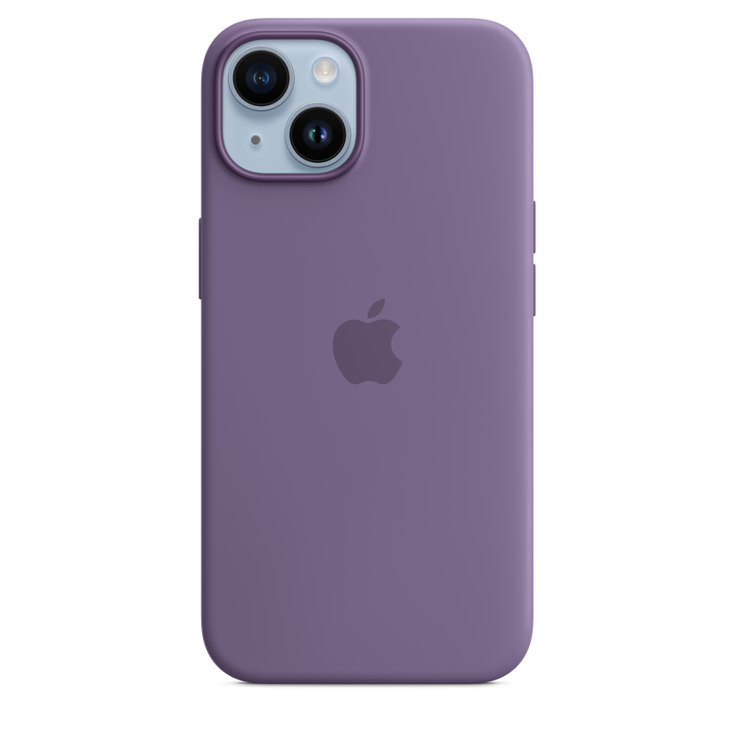 iPhone 14 Silicone Case with MagSafe - Iris Get best offers for iPhone 14 Silicone Case with MagSafe - Iris