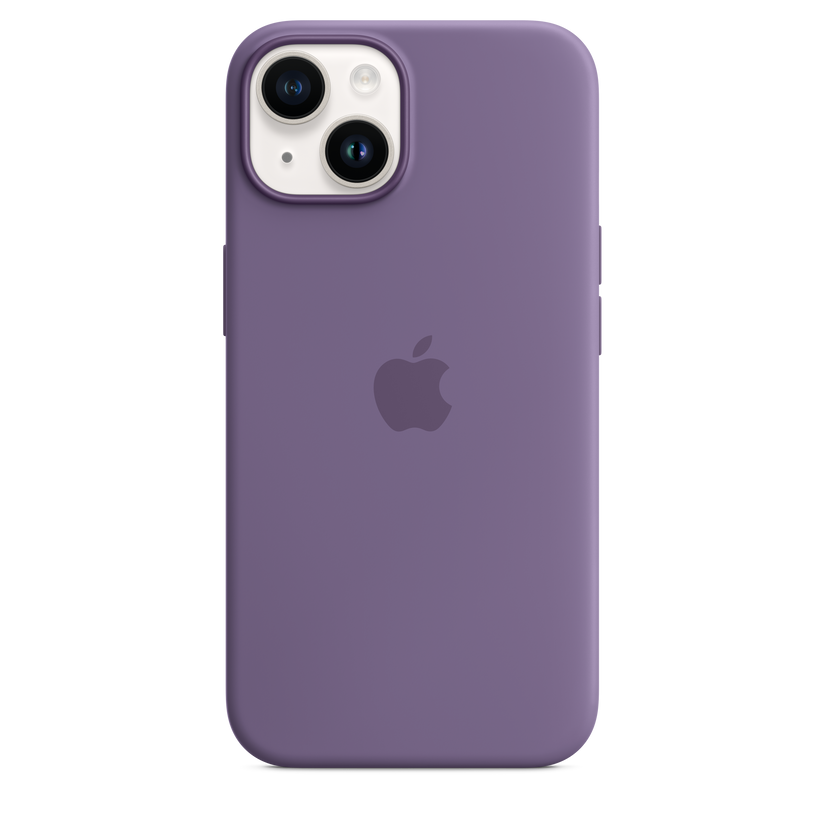 iPhone 14 Silicone Case with MagSafe - Iris Get best offers for iPhone 14 Silicone Case with MagSafe - Iris