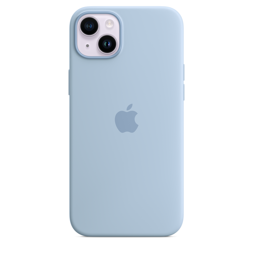 iPhone 14 Plus Silicone Case with MagSafe - Sky Get best offers for iPhone 14 Plus Silicone Case with MagSafe - Sky