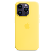 iPhone 14 Pro Silicone Case with MagSafe - Canary Yellow