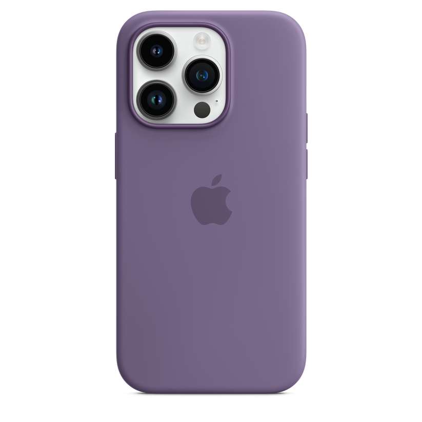 iPhone 14 Pro Silicone Case with MagSafe - Iris Get best offers for iPhone 14 Pro Silicone Case with MagSafe - Iris