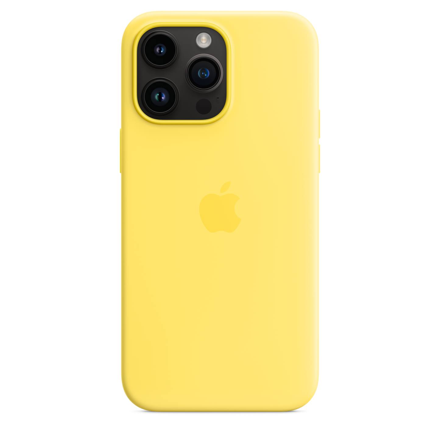 iPhone 14 Pro Max Silicone Case with MagSafe - Canary Yellow