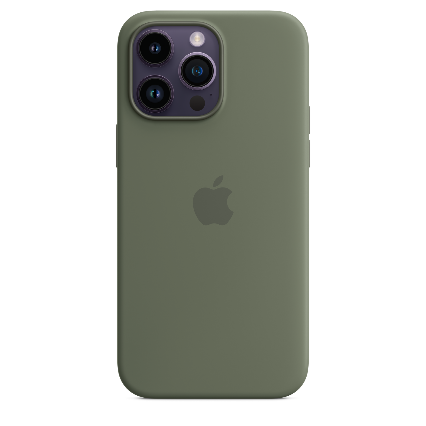 iPhone 14 Pro Max Silicone Case with MagSafe - Olive