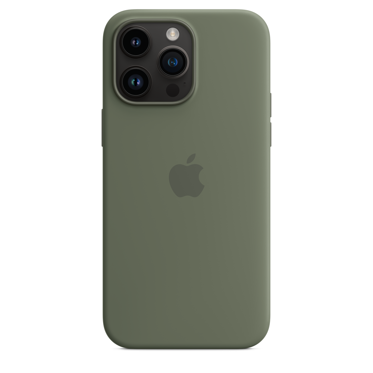 iPhone 14 Pro Max Silicone Case with MagSafe - Olive