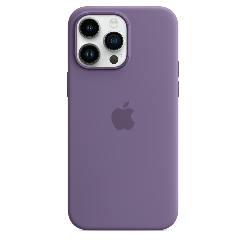 iPhone 14 Pro Max Silicone Case with MagSafe - Iris Get best offers for iPhone 14 Pro Max Silicone Case with MagSafe - Iris
