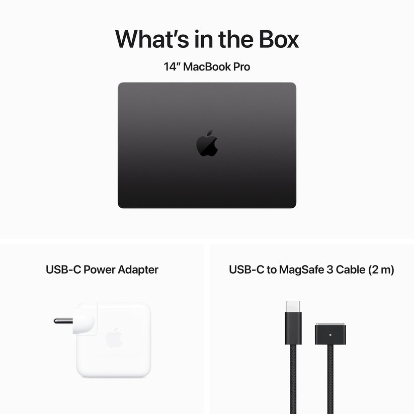 14-inch MacBook Pro: Apple M3 Pro chip with 11‑core CPU and 14‑core GPU, 512GB SSD - Space Black Get best offers for 14-inch MacBook Pro: Apple M3 Pro chip with 11‑core CPU and 14‑core GPU, 512GB SSD - Space Black