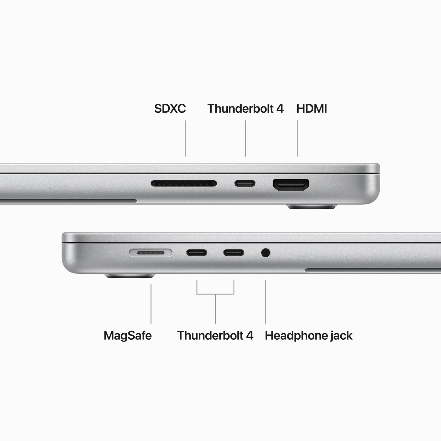 16-inch MacBook Pro: Apple M3 Pro chip with 12‑core CPU and 18‑core GPU, 512GB SSD - Silver