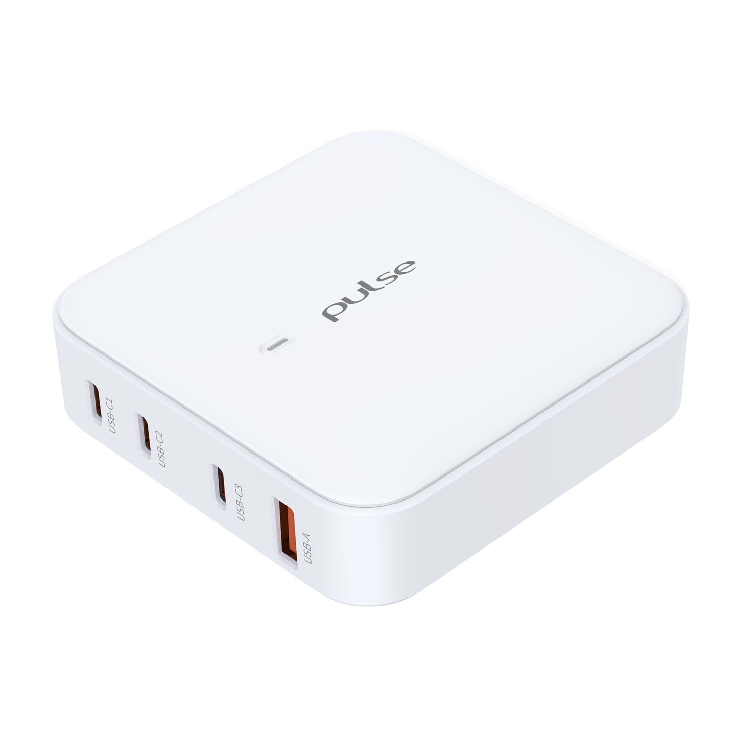 Pulse 100W PD GaN Desktop Charger - White