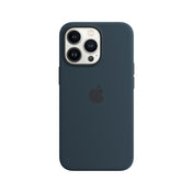 iPhone 13 Pro Silicone Case with MagSafe – Abyss Blue