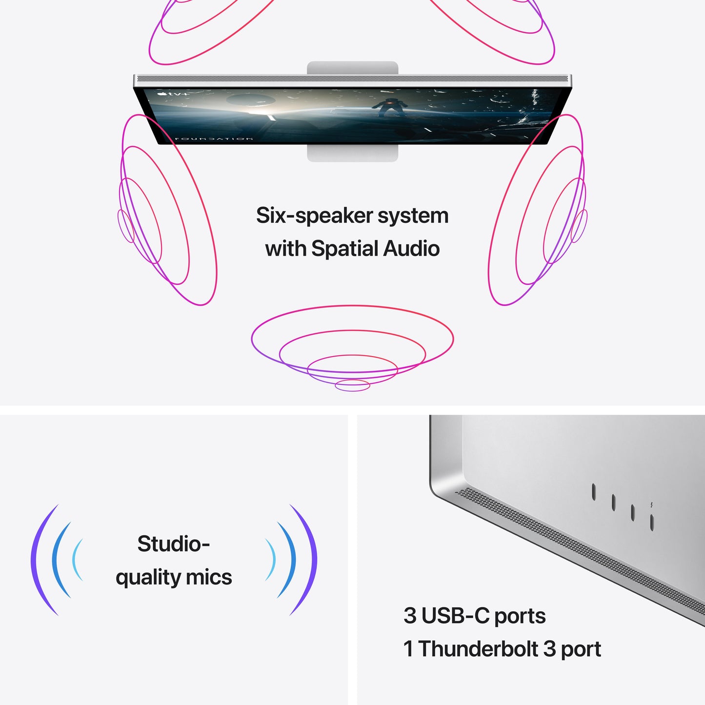 Studio Display - Standard glass - Tilt-adjustable stand