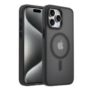 Pulse TPU TPE PC shockproof case for iPhone 15 Pro Max-Black