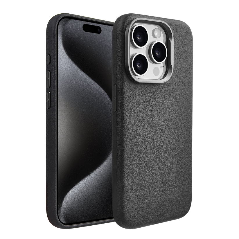 Pulse THOR Leather case for iPhone 15-Black Get best offers for Pulse THOR Leather case for iPhone 15-Black