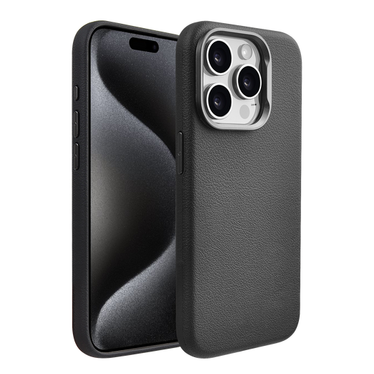 Pulse THOR Leather case for iPhone 15-Black