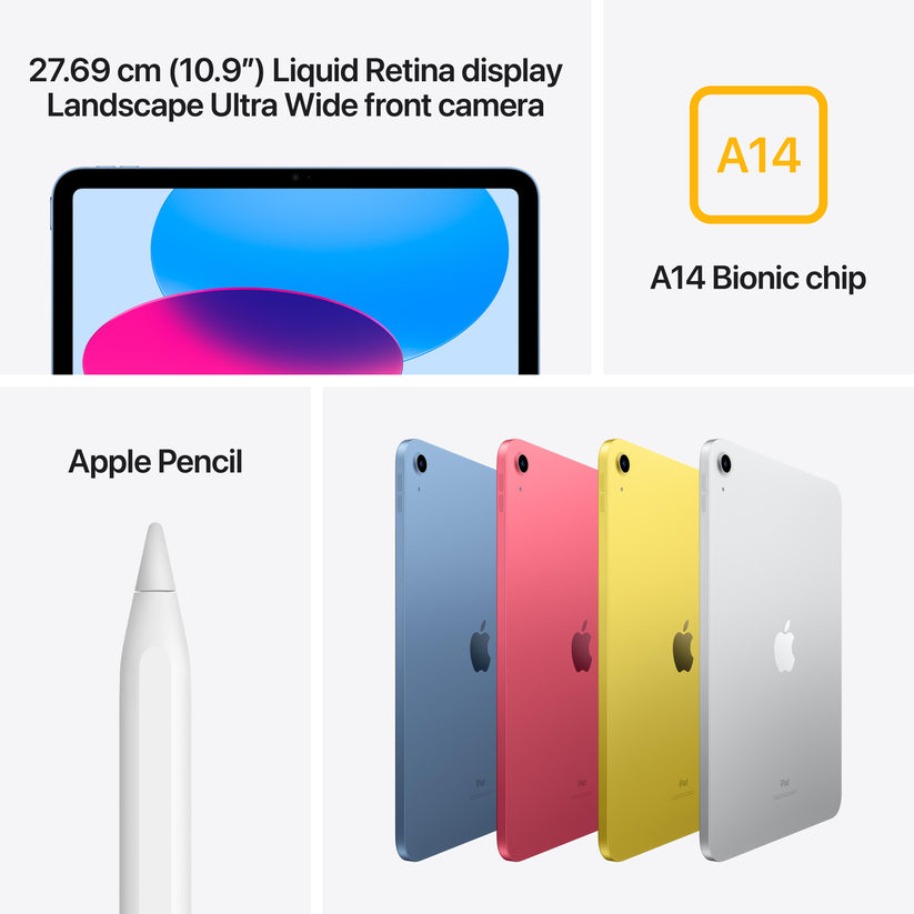 10.9-inch iPad Wi-Fi 64GB - Yellow (10th generation) Get best offers for 10.9-inch iPad Wi-Fi 64GB - Yellow (10th generation)