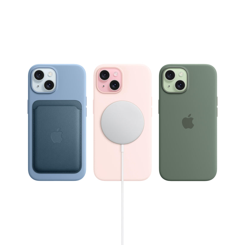 Apple iPhone 15 Plus, Negro, 128 GB, 5G, 6.7  Pantalla Super Retina XDR,  Chip A16 Bionic, iOS
