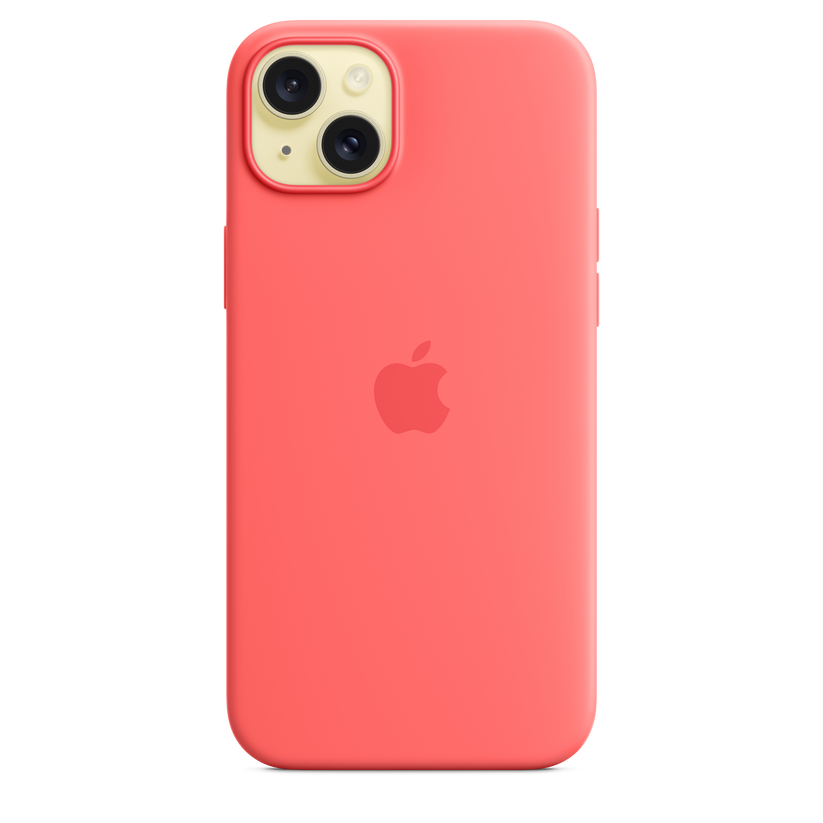 iPhone¬†15¬†Plus Silicone Case with MagSafe - Guava Get best offers for iPhone¬†15¬†Plus Silicone Case with MagSafe - Guava