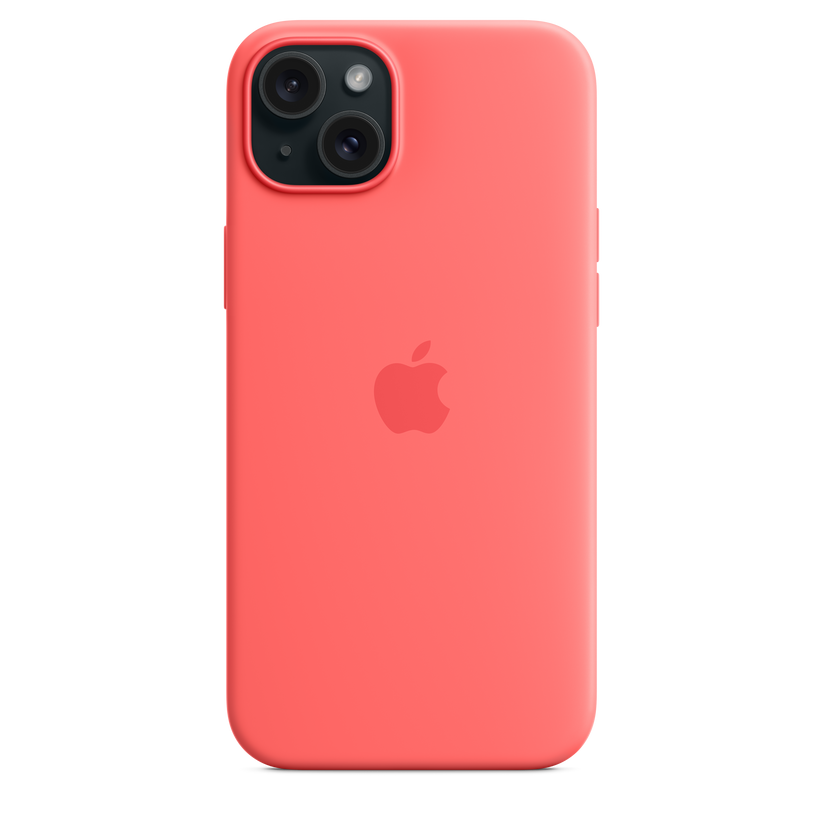 iPhone¬†15¬†Plus Silicone Case with MagSafe - Guava Get best offers for iPhone¬†15¬†Plus Silicone Case with MagSafe - Guava