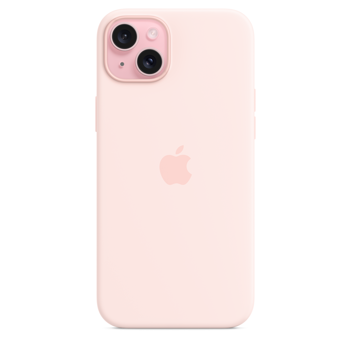 iPhone¬†15¬†Plus Silicone Case with MagSafe - Light¬†Pink