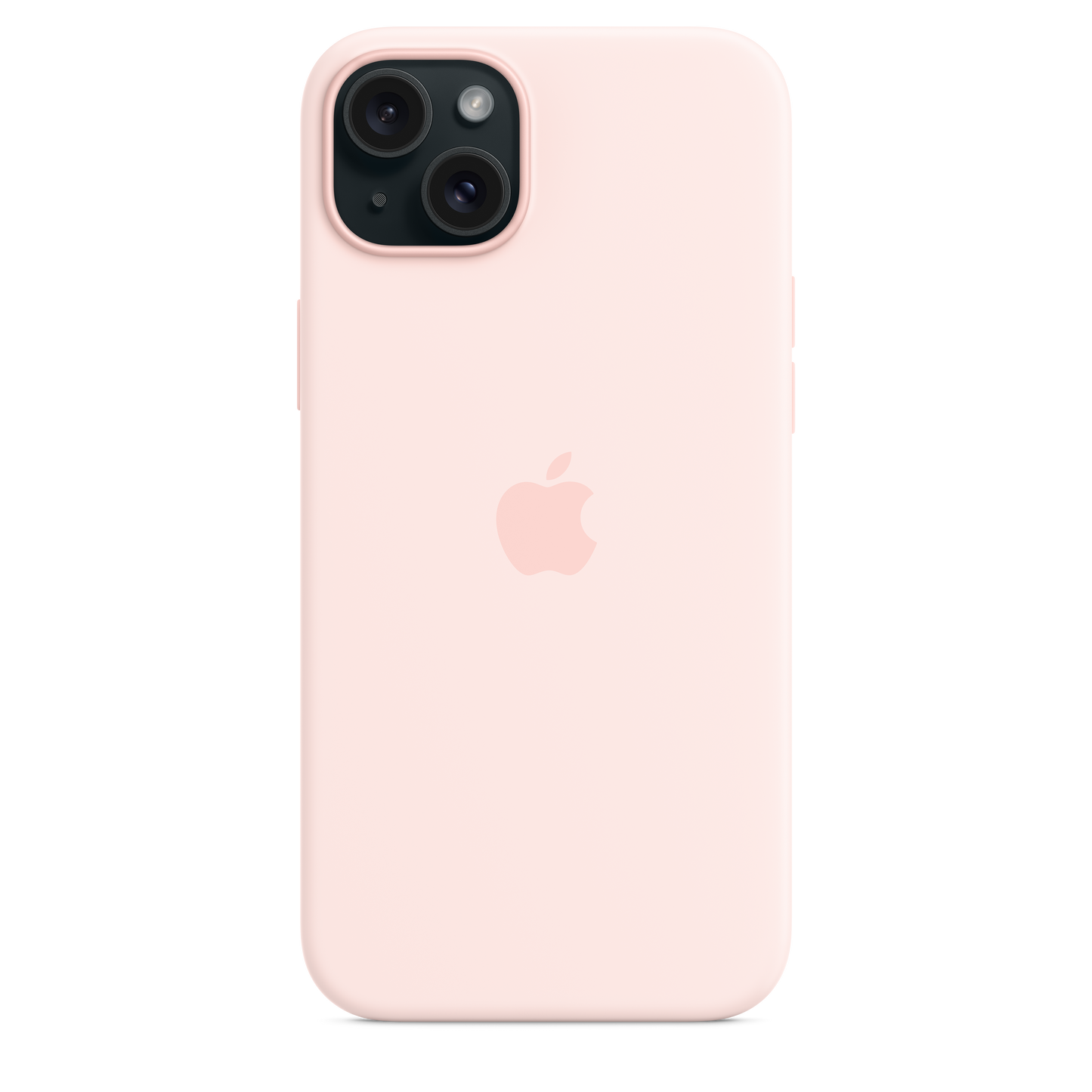 iPhone¬†15¬†Plus Silicone Case with MagSafe - Light¬†Pink