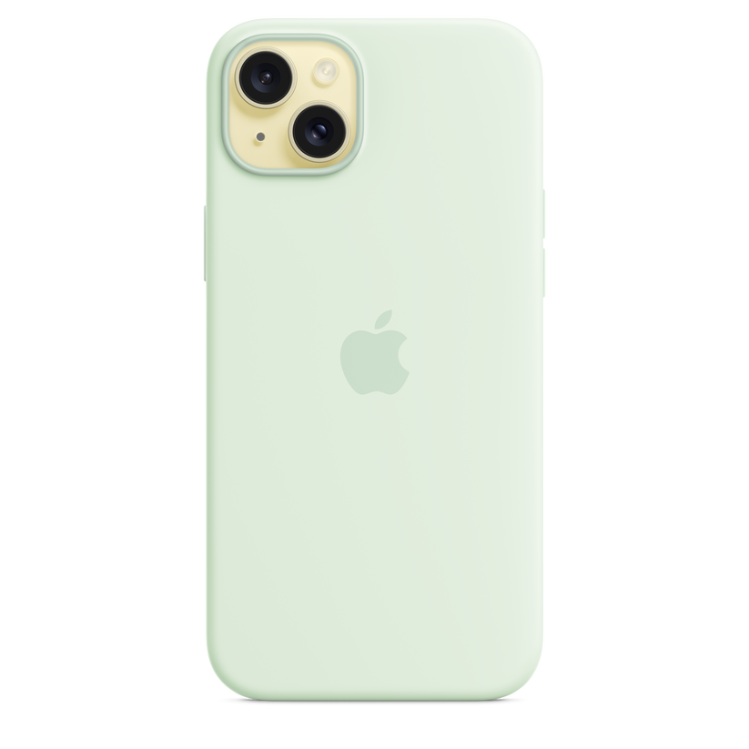 iPhone 15 Plus Silicone Case with MagSafe - Soft Mint Get best offers for iPhone 15 Plus Silicone Case with MagSafe - Soft Mint