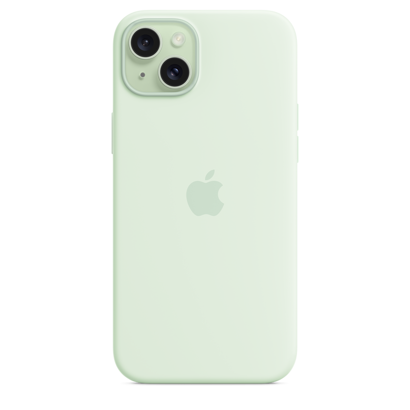 iPhone 15 Plus Silicone Case with MagSafe - Soft Mint Get best offers for iPhone 15 Plus Silicone Case with MagSafe - Soft Mint