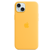 iPhone 15 Plus Silicone Case with MagSafe - Sunshine