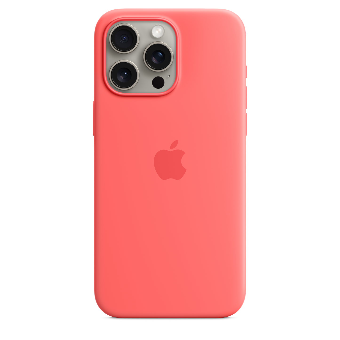 iPhone¬†15¬†Pro¬†Max Silicone Case with MagSafe - Guava