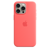 iPhone¬†15¬†Pro¬†Max Silicone Case with MagSafe - Guava