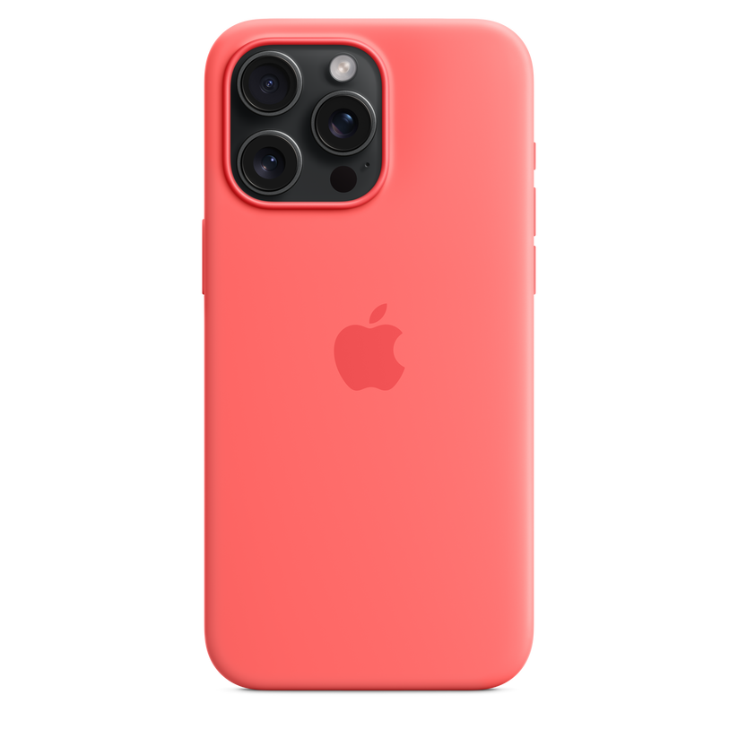 iPhone¬†15¬†Pro¬†Max Silicone Case with MagSafe - Guava Get best offers for iPhone¬†15¬†Pro¬†Max Silicone Case with MagSafe - Guava