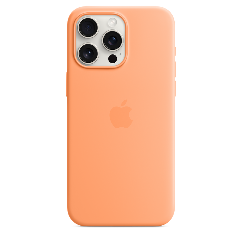 iPhone¬†15¬†Pro¬†Max Silicone Case with MagSafe - Orange¬†Sorbet Get best offers for iPhone¬†15¬†Pro¬†Max Silicone Case with MagSafe - Orange¬†Sorbet