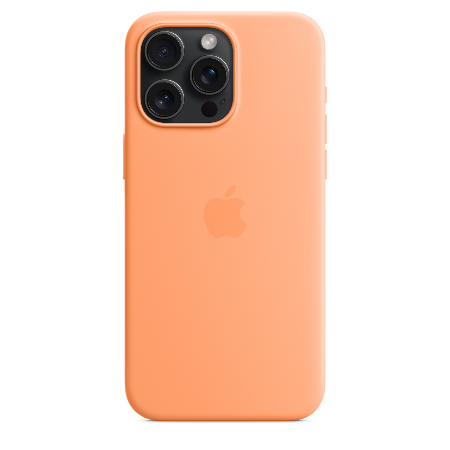 iPhone¬†15¬†Pro¬†Max Silicone Case with MagSafe - Orange¬†Sorbet