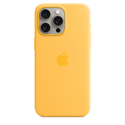 iPhone 15 Pro Max Silicone Case with MagSafe - Sunshine