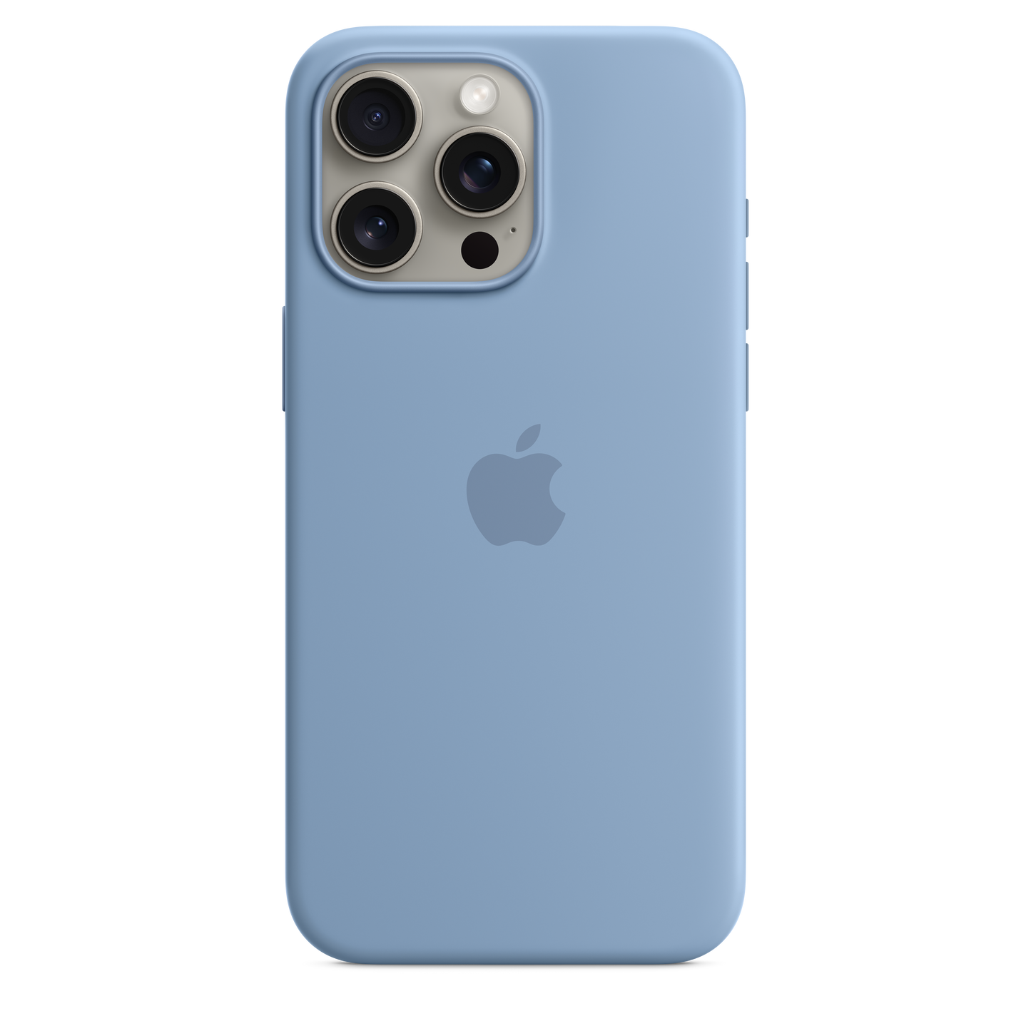 iPhone¬†15¬†Pro¬†Max Silicone Case with MagSafe - Winter¬†Blue