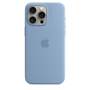 iPhone¬†15¬†Pro¬†Max Silicone Case with MagSafe - Winter¬†Blue