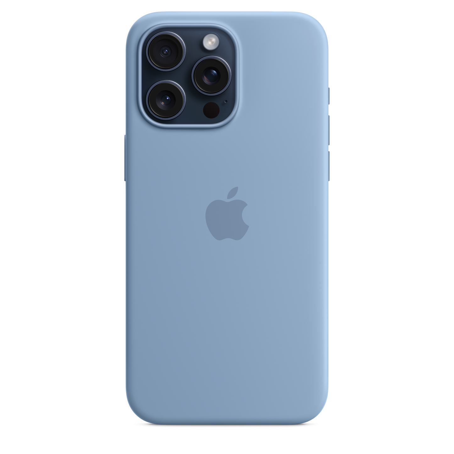 iPhone¬†15¬†Pro¬†Max Silicone Case with MagSafe - Winter¬†Blue