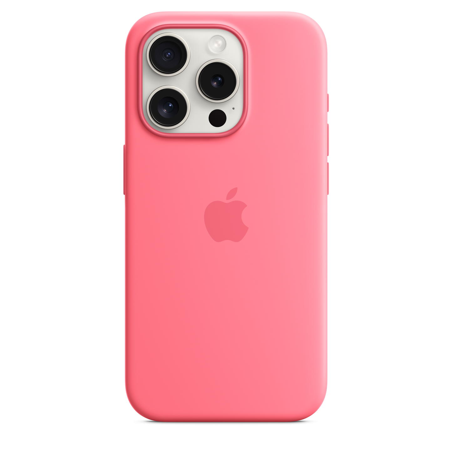 iPhone 15 Pro Silicone Case with MagSafe - Pink