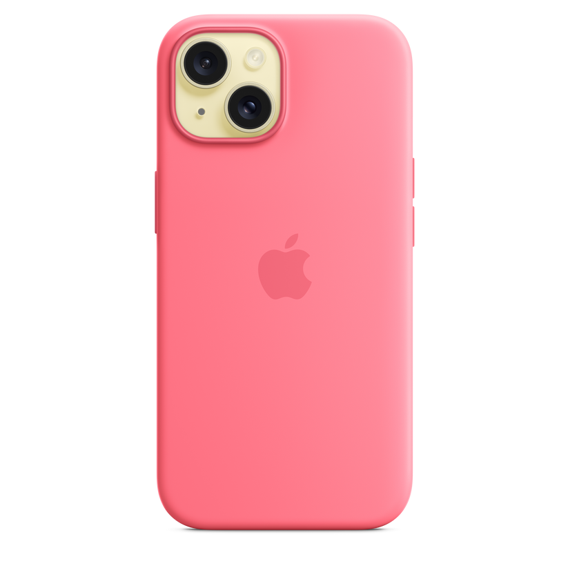 iPhone 15 Silicone Case with MagSafe - Pink Get best offers for iPhone 15 Silicone Case with MagSafe - Pink