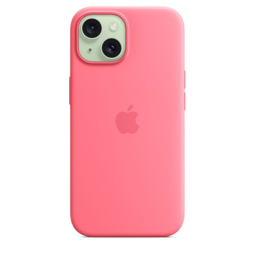 iPhone 15 Silicone Case with MagSafe - Pink Get best offers for iPhone 15 Silicone Case with MagSafe - Pink