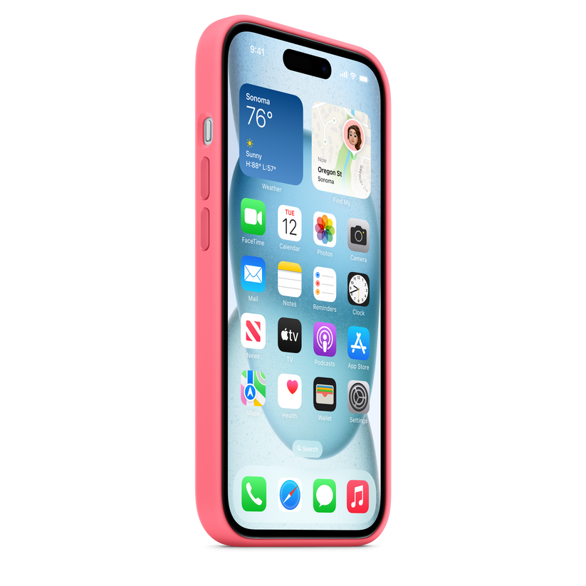 iPhone 15 Silicone Case with MagSafe - Pink Get best offers for iPhone 15 Silicone Case with MagSafe - Pink