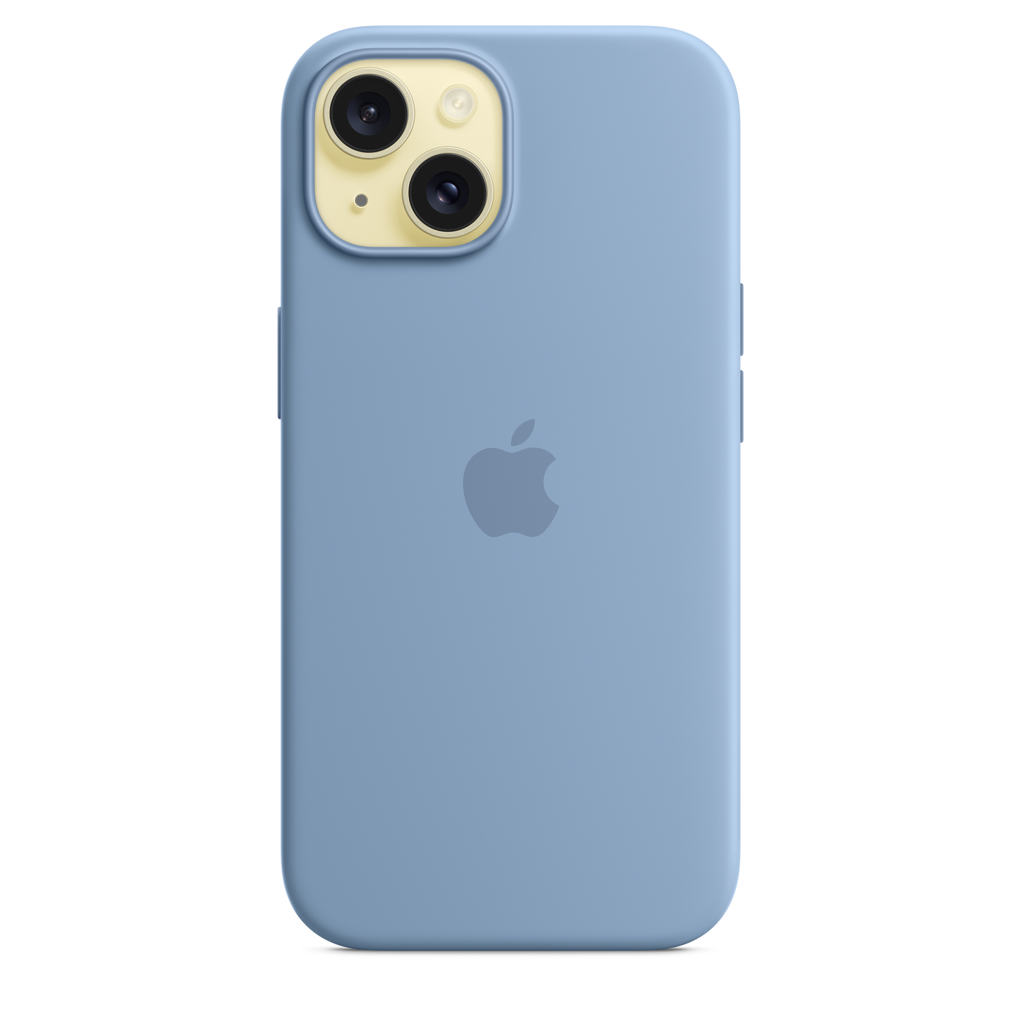 iPhone¬†15 Silicone Case with MagSafe - Winter¬†Blue