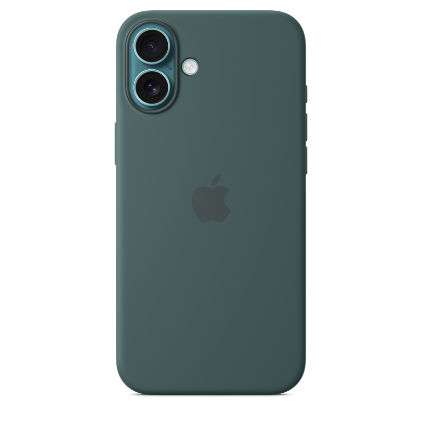 iPhone 16 Plus Silicone Case with MagSafe - Lake Green Get best offers for iPhone 16 Plus Silicone Case with MagSafe - Lake Green