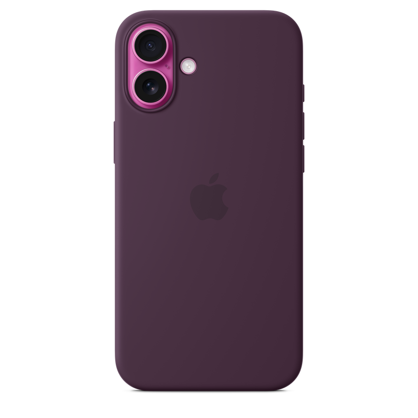 iPhone 16 Plus Silicone Case with MagSafe - Plum Get best offers for iPhone 16 Plus Silicone Case with MagSafe - Plum