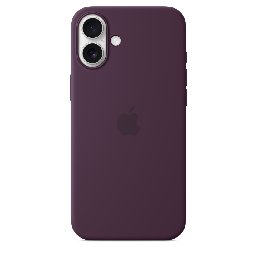 iPhone 16 Plus Silicone Case with MagSafe - Plum Get best offers for iPhone 16 Plus Silicone Case with MagSafe - Plum