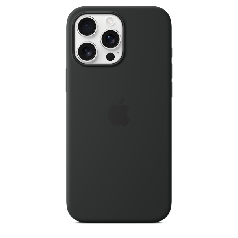 iPhone 16 Pro Max Silicone Case with MagSafe - Black Get best offers for iPhone 16 Pro Max Silicone Case with MagSafe - Black