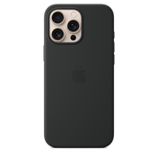 iPhone 16 Pro Max Silicone Case with MagSafe - Black